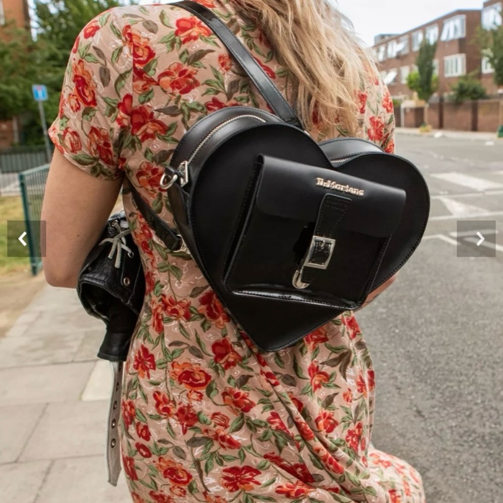 Dr. Martens Black Heart Backpack
